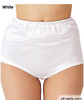 Silvert's 180300102 Womens Nylon Briefs , Size Small, WHITE