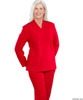 Silvert's 252500202 Plus Size Adaptive Tracksuit For Women , Size Medium, RED