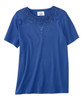 Silvert's 230600101 Womens Fashion Adaptive T Shirt Top , Small, ROYAL