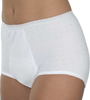 Wearever HDL200-WHITE-MED Womens Maximum Absorbency Washable panties