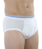 Wearever M100-WHITE-LG-3PK Men's Regular Classic Incontinence Briefs, 3 Pack