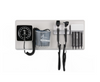 Wallboard-Mounted Diagnostic Station with Ophthalmoscope, Otoscope, Specula Dispenser, Aneroid