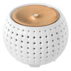 Ellia® ARM-910WT Gather- Ceramic, Wood, 10hr / 20hr Light, Sound, Remote (Ellia ARM-910WT)