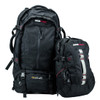 ObusForme® OB-322BLK Trip 65L Travel pack with 25L detachable Daypack, Comfort Support System