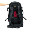 ObusForme® OB-322BLK Trip 65L Travel pack with 25L detachable Daypack, Comfort Support System