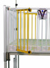 Novum C45-3HR-44 Dialysis Gate Pair, R and L Side Opposite End Head Right, For 44" Crib