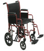 MOBB Health Care MHTC22 Heavy Duty Transport Chair 22" seat (MOBB Health Care MHTC22)