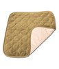 MOBB Health Care MHVCPKH Velvet Chair Protector Pad-Brown - 20" x 20" Khaki (MOBB Health Care MHVCPKH)