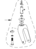 AMG B01-127N DETACHABLE FRONT FORK ASSEMBLY N. 1EA (AMG B01-127N)