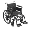 Drive CX416ADFA-SF CruiserX4 16 Inch Adjustable Full Arm Swing-away Footrests (Drive CX416ADFA-SF)