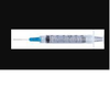 BD 309571 LUER-LOK 3cc Syringe with Needle ATTACHED CONVENTIONAL Turquoise 23 Gauge x 25mm (1") 100/bx (Case of 8)