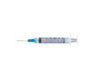 BD 309579 LUER-LOK 3cc Syringe with Needle ATTACHED CONVENTIONAL Yellow 20 Gx 33mm (1.5") 100/bx