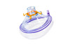 PriMED PM4-6202 PRIMAFORM ANAESTHESIA MASK, GRIP Size 2, INFANT, PURPLE/ORANGE CA/50