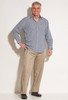Ovidis 1-6001-11-2 Chino Pants for Men, Khaki, Timmy, Adaptive Clothing, M