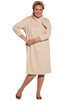 Ovidis 2-4001-19-6 Fashionable Dress - Beige , Meli , Adaptive Clothing , 1XL