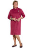 Ovidis 2-4001-42-6 Fashionable Dress - Fuchsia , Meli , Adaptive Clothing , 1XL
