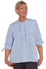 Ovidis 2-1401-80-6 Blouse for Women - Blue , Dolly , Adaptive Clothing , XL