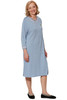 Ovidis 2-7001-80-2 Nightgown for Women - Blue , Nikky , Adaptive Clothing , M