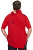 Ovidis 1-1101-20-6 Polo Shirt for Men - Red, Ralfie, Adaptive Clothing, 2XL