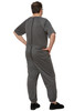 Ovidis 1-9201-91-8 Anti-Strip Jumpsuit for Men - Grey, Adaptive Clothing, XS