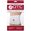 OTC 2522-XS OSTOMY 6" Ostomy Abdominal Binder for Stoma Support WITH PAD, 2" HOLE, WHITE, X-Small