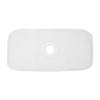 OTC 2522-L OSTOMY 6" Ostomy Abdominal Binder for Stoma Support WITH PAD, 2" HOLE, WHITE, Large