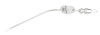 Miltex 19-582 BARON SUCTION EAR 5FR w/FINGER VALVE CUT OFF 7.5cm TUBE