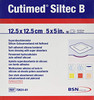 SN-7328401 DRESSING CUTIMED SILTEC B SUPER ABS FOAM 12.5x12.5cm STERILE L/F BX/10