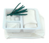TRAY DRESSING w/3 PLASTIC FCPS WRAPPED STANDARD 626-3042