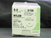 SUTURE NYLON MONO BLK 6-0 18in C22 BX/12 (60-0660) 963-915B