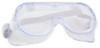 GOGGLES PROTECTIVE ONE SIZE w/ADJ && STRAP/CLEAR LENS BX/24 139-9675