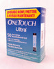 TEST BLOOD GLUCOSE ONE TOUCH ULTRA STRIP BX/50 (137420) 784-LS38350