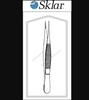 Sklar-96-2410 FORCEPS SPLINTER 4.5in FINE POINT STERILE ECONO QU#40609