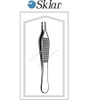 Sklar-96-2656 FORCEPS ADSON 4.75in 1x2 TEETH STER ECONO QU#40609