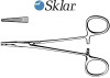 Sklar-20-1751 HOLDER NEEDLE HALSEY 5.25in SERR OR GRADE