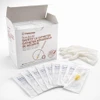 Terumo Surshield Safety I.V. Catheter — 24G x 3/4" (Yellow) SurFlash — 50/Box — Open‑box contents and single sterile pouch