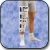 IMMOBILIZER KNEE BLUE CANVAS 19in LARGE 347-1030197