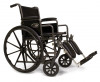 WHEELCHAIR TRAVELER SE 20 x 16in w/ DET FULL ARMS & S/AWAY FOOTRESTS 139-3E010340