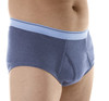 Wearever HDM200-GRAY-MD-3PK Men's Incontinence Boxer Brief, 3-Pack