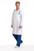 MOBB Medical L407 Full Length Unisex Snap Lab Coat, Snap, White, Each