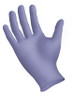 Sempermed SMNS104 StarMed Select Nitrile Gloves, Exam Grade, Powder-Free, Fingertip Textured, Violet Blue, Large, 100/bx, bx