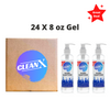 CleanX X012 CleanX 80% Ethanol Liquid Hand Sanitizer 8 oz - Box of 24