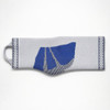 Champion 0437 Elastic Ankle Support — Light Grey, Pull‑On Sleeve, Sizes XS–XL — Flat-lay product detail (single sleeve)