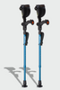 Ergoactives A009 Ergobaum Junior Forearm Crutches (Pair) Blue