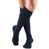 MEN'S CASUAL Socks 15-20mmHg Knee-high, navy S-M-L-XL (1933NV)