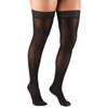 LADIES' TruSHEER HOSIERY 30-40mmHg Thigh-high, black S-M-L-XL