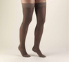 TRUFORM 0254ND-M TruSHEER LADIES HOSIERY 30-40mmHg Thigh-high, Nude, Medium