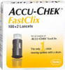 ROCHE DIAGNOSTICS 5353807001 ACCU-CHEK FASTCLIX LANCET, 102/Box