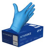 FORCEFIELD 007-77701PF/MG-S NITRI FORCE Nitrile Gloves, Powder-Free, Textured Fingertips, Blue, Small, 1000/Case