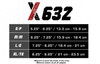 CSX X632R SPORTS BRACING wrist brace right, black S-M-L-XL (X632R)